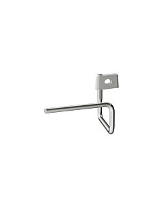 LAUFEN Val towel H3812800040001 17.5cm, for hand basin, shelf on the left, chrome-plated