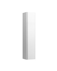 LAUFEN BASE pour armoire INO H4030321102601 35x16,5cm, 2000 , charnière à droite, poignée en aluminium anodisé, blanc mat