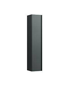 LAUFEN BASE pour armoire INO H4030331102661 35x16,5cm, 2000 , charnière gauche, poignée aluminium noir, gris signalisation