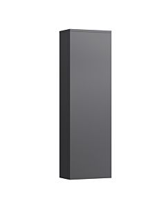 Laufen Kartell Hochschrank 130x40x27cm, Tür links, schiefergrau