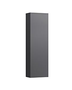 Laufen Kartell Hochschrank 130x40x27cm, Tür rechts, schiefergrau