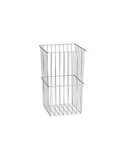 Laufen Wäschekorb H4930201100001 für Hochschränke 27x44,5x27cm, verchromt