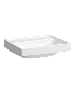 Laufen Meda countertop washbasin H8161120001121 55x46cm, without overflow, without tap hole, white