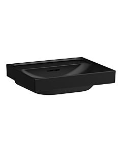 Laufen Meda countertop washbasin H8161127161091 55x46cm, with overflow, without tap hole, matt black