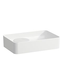 LAUFEN Val washbasin bowl H8122827571091 55x36cm, matt white, without tap hole, with overflow