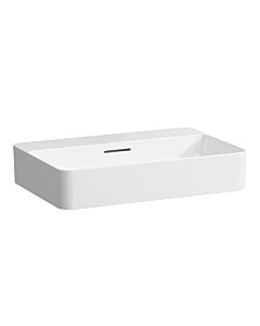 Laufen Val vasque H8122857571091 60x40cm, blanc mat, avec trop-plein, sans trou pour robinet