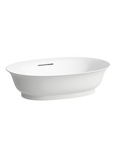 LAUFEN The new classic washbasin bowl H8128530001091 55x38cm, without tap hole, with overflow, white
