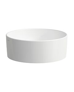 Laufen Savoy washbasin bowl H8129420001121 Ø 42cm, round, without overflow/tap hole, white