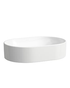 Laufen SAVOY washbasin bowl H8129440001091 38x55cm, oval, with overflow, without tap hole, white