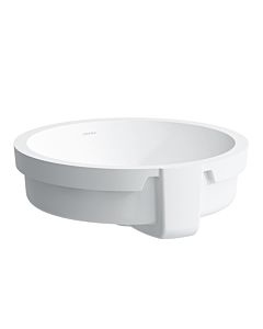 Laufen Living City Einbauwaschtisch 8134390001091  außen 45x45,5cm, weiß, mit Überlauf, ohne Hahnloch