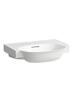 LAUFEN Le nouveau lavabo classique H8138537571091 sous, avec trop-plein, sans trou pour robinet, blanc mat