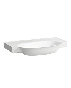 LAUFEN Le nouveau lavabo classique H8138557571421 sous, sans trop-plein, sans trou pour robinet, blanc mat