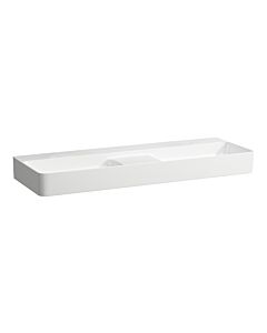 LAUFEN Val washbasin H8142820001421 without overflow, without tap hole, white, 120x42cm, can be built under