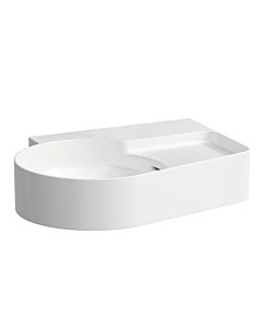 LAUFEN Val washbasin H8152887571091 under, with overflow, without tap hole, matt white