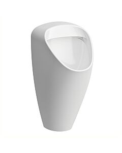 Urinoir à aspiration Laufen H841061A000001 , sans rebord, entrée interne, antivandalisme, sans commande électronique, blanc LCC Active