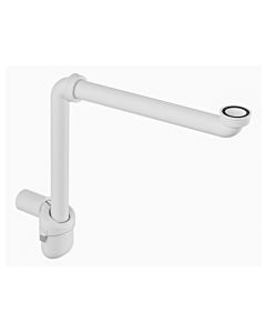 Laufen space-saving furniture siphon DN40 H8942500000001 plastic white