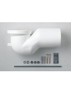 LAUFEN drain set H8990270000001 for WC with concealed cistern 105-125 mm, white
