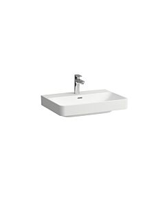 Laufen PRO X Waschtisch H8108647571041 65x46,5cm, Hahnloch, mit Überlauf, weiß matt