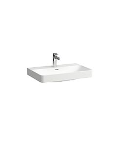 Laufen PRO X Waschtisch H8108650001081 70x46,5cm, 3 Hahnlöcher, mit Überlauf, weiß