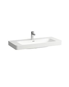 Laufen Pro X Washbasin H8108690001041 105x46.5cm, tap hole, with overflow, white