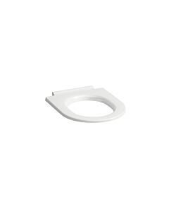 Abattant de toilette Laufen PRO X H8918640000001 blanc, sans couvercle, charnières en acier inoxydable