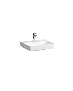Laufen PRO X washbasin H8108624001421 55x46.5cm, without tap hole, without overflow, overflow channel closed at the bottom, white Laufen Clean Coat