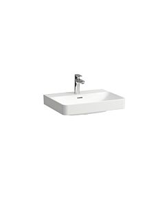 Laufen PRO X Aufsatz-Waschtisch H8168630001081 60x46,5cm, 3 Hahnlöcher, mit Überlauf, weiß