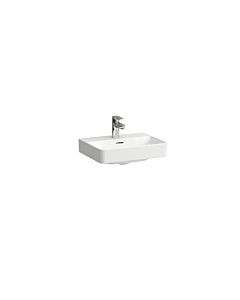 Vasque à poser Laufen PRO X H8168614001421 45 x 34 cm, sans trou de robinetterie, sans trop-plein, canal de trop-plein fermé au fond, blanc Laufen Clean Coat