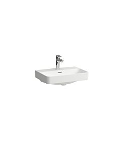 Laufen PRO X Aufsatz-Waschtisch H8178627571041 55x38cm, Hahnloch, mit Überlauf, weiß matt
