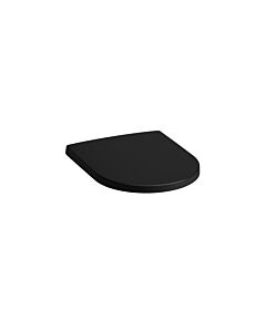 Laufen PRO X WC-Sitz H8918627160001 schwarz matt, mit Deckel, abnehmbar, Scharnier verchromt