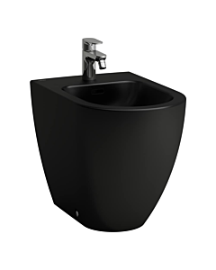 Laufen PRO X Standbidet H8328617163021 54x36cm, Hahnloch mittig, ohne seitliches Loch für Wasseranschluss, schwarz matt