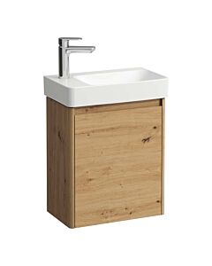 Laufen BASE 2.0 Washbasin Set H8658652671131 1 tap hole, without overflow, 480x280 mm, Oak