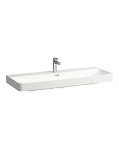 Laufen PRO X double washbasin H8148614001041 465x1200x160 mm, 1 tap hole, with overflow, white LCC