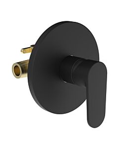 Kit d&#39;installation pour mitigeur de douche encastré Laufen PRO X HF506980198000 , avec robinetterie, noir mat