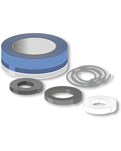 mabo Sanitec tub sealing tape Flexiguard Premium 101443, 3 meters