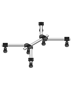 Base de receveur de douche Mabo DWF-6 pour baignoires en acrylique/acier jusqu&#39;à 120x120cm hauteur 13,5-20cm