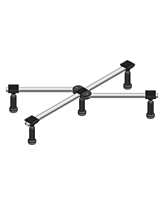 mabo Sanitec shower tray foot DWF GIGA 101320 for shower trays from 750 x 800 to 1000 x 1000 mm