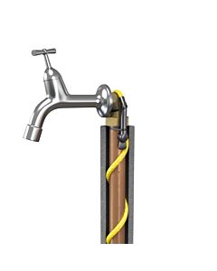 Chauffage de tuyaux Riberger – paquet de 2 m (20 W) Puissance : 20 W (constante)