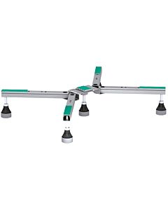 MEPA Duschwannenfuß SF ECO 150153 ohne ADS,für superflache Duschwannen bis 90x90cm