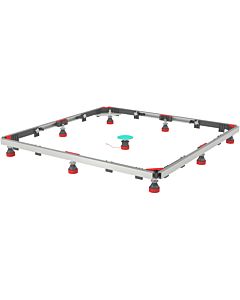 Mepa Montagerahmen SF 150182 Stahl 120/120, für Duschwannen