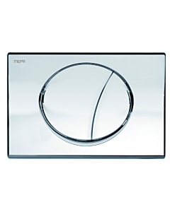 Mepa MEPAellipse flush plate 420756 gloss chrome, for concealed cistern A21/E21, 2 quantities