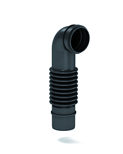 MEPA PE-WC-Flexbogen VariVIT DN 90/90 415 mm