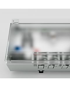 Möhlenhoff Alpha -Basis direct 6 canaux, norme B 50302-06N2 24V - 6 zones : 24 V/230 V, NC/NO, pour Stellantriebe 24 V et 230 V, chauffage