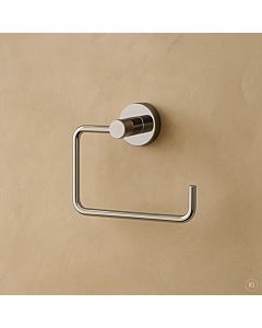 AquaCraft 100 toilet paper holder without drilling 10010000-00 without lid, chrome