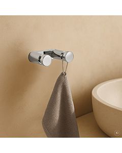 AquaCraft 200 double towel hook 20040002-00 3 cm, chrome