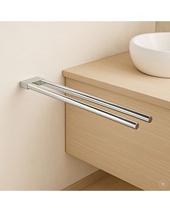 AquaCraft 200 towel rail 20030045-00 45 cm, 2-arm rigid, chrome