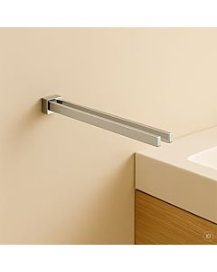 AquaCraft 300 towel rail 30030045-00 43 cm, 2-arm movable, chrome