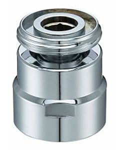 Neoperl ball joint 06905598 chrome-plated, M 18x1 AGxM 18x1 IG, for designer fittings