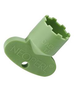 Neoperl cache service key 09915346 TJ / M 18.5x1, green, for mounting the aerator