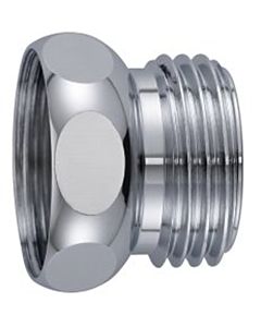 Neoperl Reduziernippel 50050794 Messing verchromt, IG M 22x1xAG 1/2"